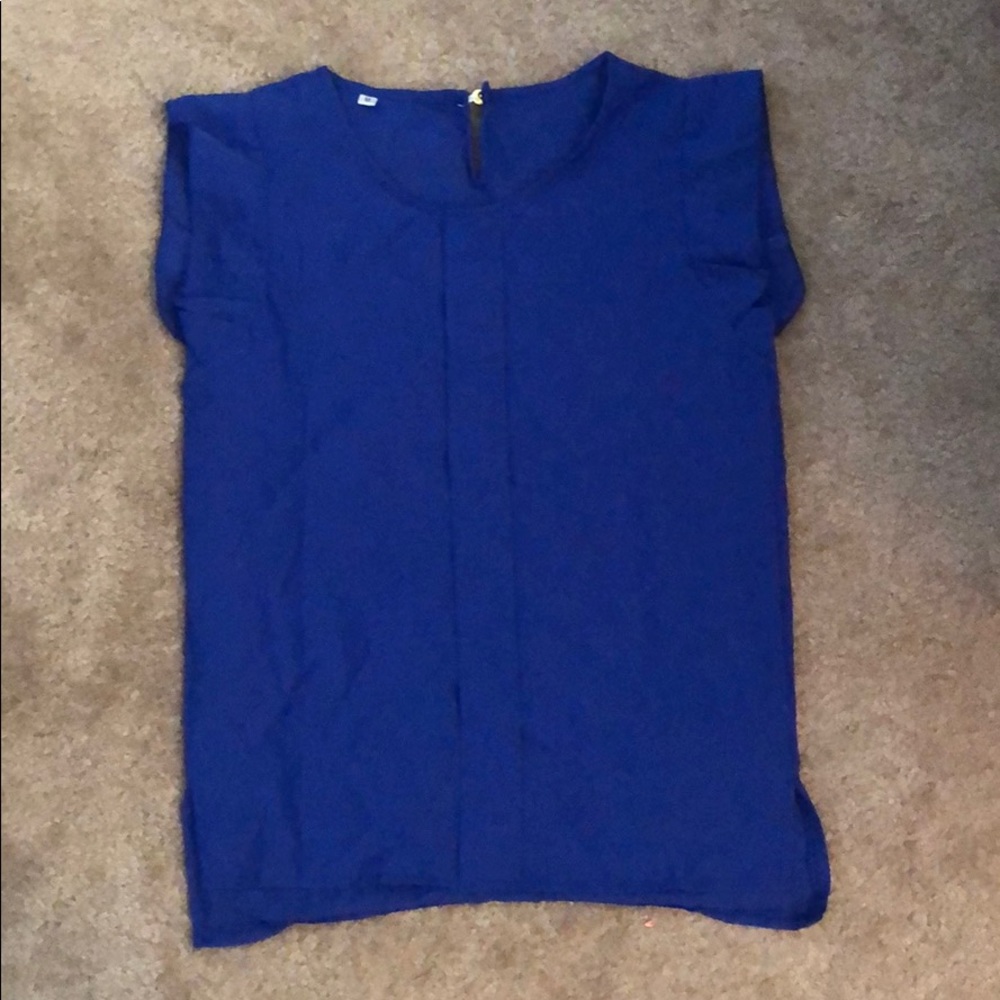 Royal Blue Blouse M